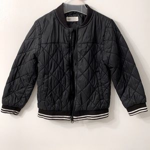 H&M Black Quilted Puffer Jacket